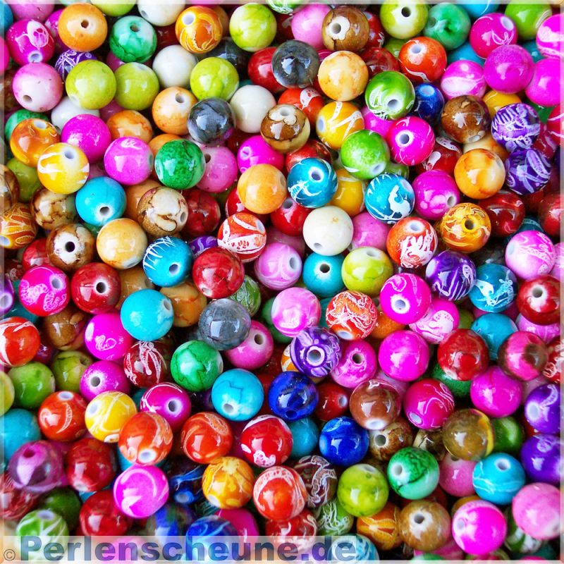 10 Bunte Kordeln Fädelspiel Kinder NEU Miniland 60Stk 35mm extra große Perlen 